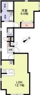 ASAKUSA ONE【1階】の間取り