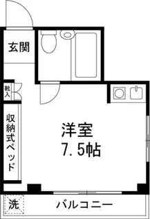 ケイアンドエイチ【4階】の間取り