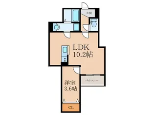 NOBREST【1階】の間取り