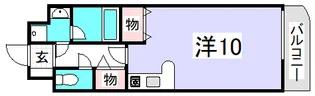 舟入FLATS【6階】の間取り