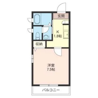 サンヒルズ津田山【2階】の間取り