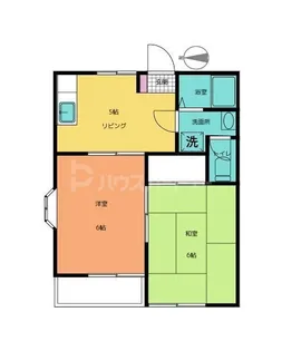カームハイツ【2階】の間取り
