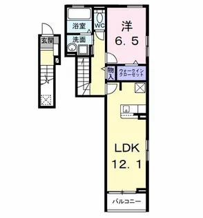 AZガーデン・ソレイユ【2階】の間取り