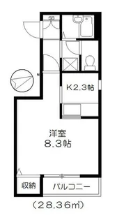 MAISON ESTATE【3階】の間取り