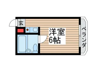 千代田カレッジビラ【3階】の間取り