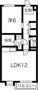 浅見壱番館【3階】の間取り