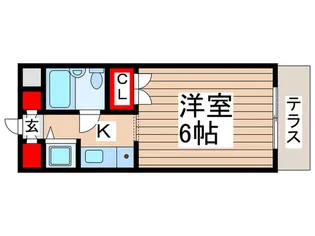 ソワレ南流山【1階】の間取り
