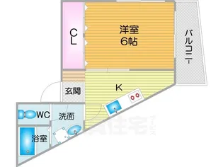 森マンション【2階】の間取り