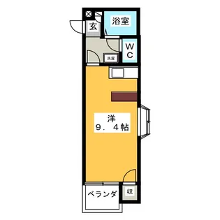エクセラン高崎東【2階】の間取り