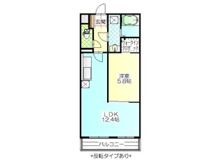 グランコートタケヤ【3階】の間取り