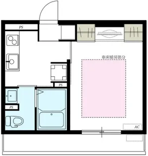 リブリ・武蔵小杉【3階】の間取り