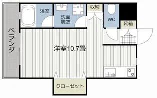 松島ハウス3【2階】の間取り