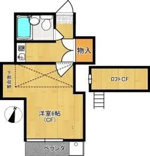 サンハイツ西野【2階】の間取り