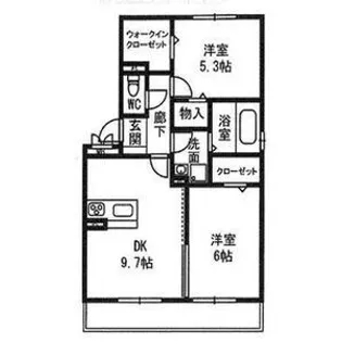 エスポワール【3階】の間取り