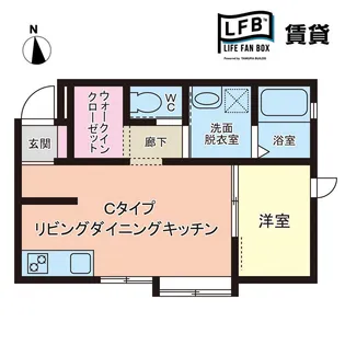 さくらステージ九工大前【2階】の間取り