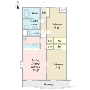 エクセル【3階】の間取り