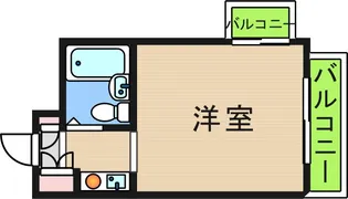 エムテック山王【6階】の間取り