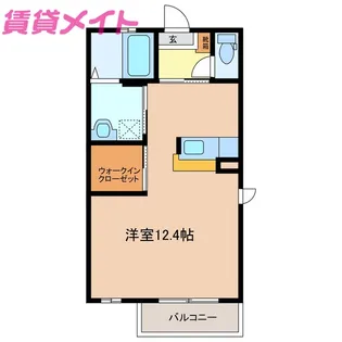 ヴァンフルール B棟【2階】の間取り