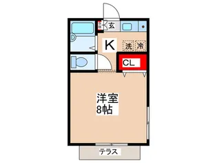 モンテラック【1階】の間取り