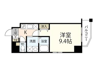 VRIO Fuchu Ave.【6階】の間取り