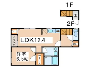 コ-トブランの間取り
