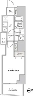 プルミエ市谷薬王寺【9階】の間取り