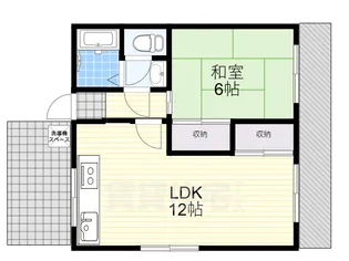 コーポ光【3階】の間取り