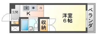 R&E関大前マンション【3階】の間取り