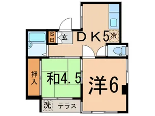 外川ビル【1階】の間取り
