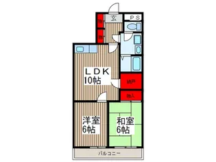 ヴィラ・カルティエ【1階】の間取り