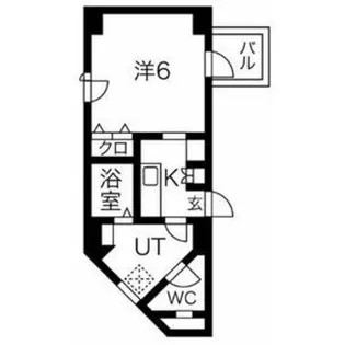 サンシャイン中郷【3階】の間取り