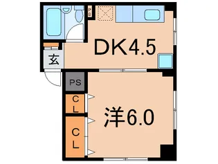 第2音居ビル【5階】の間取り