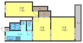 PLAYZ COURT【4階】の間取り