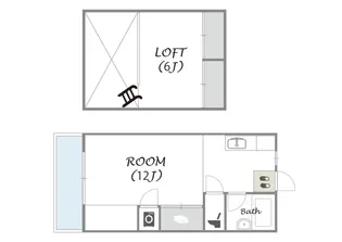 エスペランサ名島【2階】の間取り
