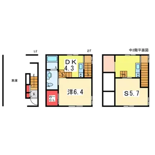 COMODO関屋の間取り