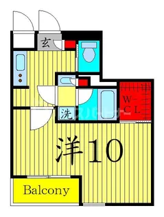 Oceano Azul【2階】の間取り
