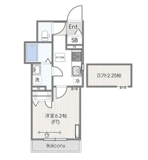 MCD IL SOLE(エムシーディーイルソーレ)【1階】の間取り