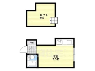メゾン小林【2階】の間取り