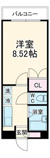 クレオ舞浜A【3階】の間取り