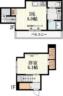 プチメゾン横山の間取り