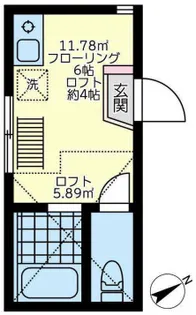 ユナイト根岸アニーローリー【1階】の間取り