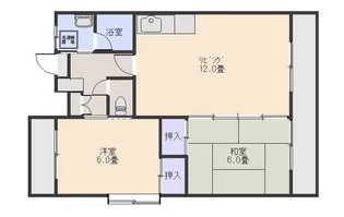 吉本ビル【4階】の間取り