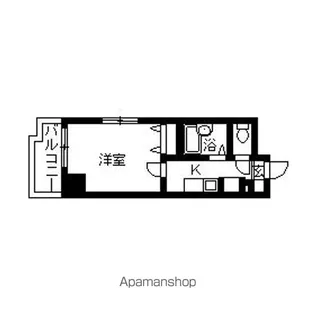 メインステージ西新宿【9階】の間取り