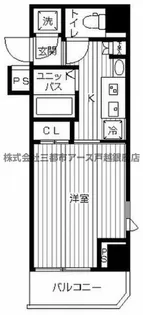スカイコート武蔵新田【2階】の間取り