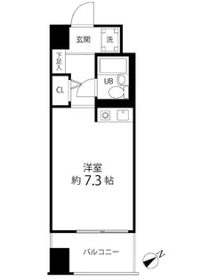 IWASAKIBLDG【6階】の間取り