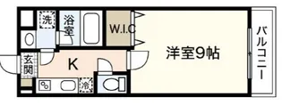 LST Okadai South【4階】の間取り