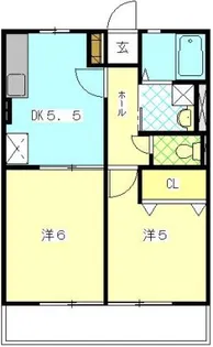 ゆうあい【1階】の間取り