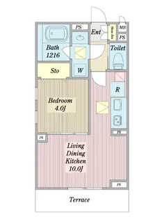 Casa raccolto【2階】の間取り