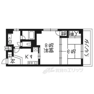 グリーンゲイブルズ小寺【5階】の間取り