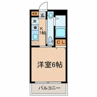 コンフォートプレイス【1階】の間取り